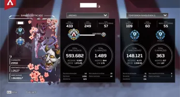 CONTA APEX LEGENDS COM HERANÇA DA WRAITH