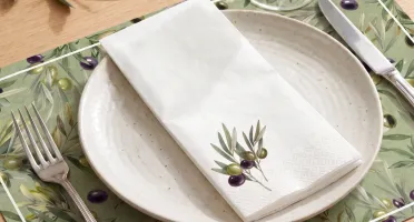 Guardanapo de Papel Oliveira (12 unidades)