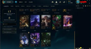 conta lol diamante 1 64% wr caindo com mestre