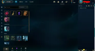 conta lol diamante 1 64% wr caindo com mestre