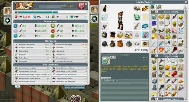 Enutrof lvl 120 equipado e com kamas