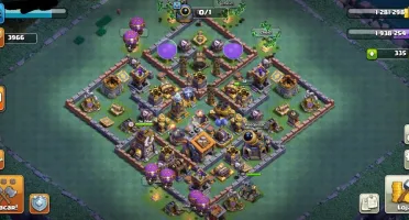 CV13 SEMI FULL CLASH OF CLANS TH13 1 SKIN 6 CONSTRUTOR