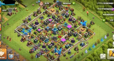 CV13 SEMI FULL CLASH OF CLANS TH13 1 SKIN 6 CONSTRUTOR