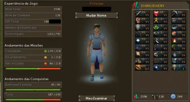 [VENDO] Conta quase maxed RuneScape 3/Oldschool (lvl 113)