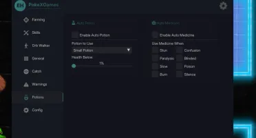 BOT PokeXgames Auto Farming, Pesca, Profissão Zero Bans..