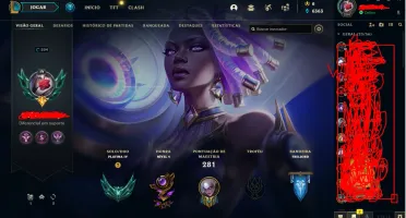 vendo conta platina 4 win rate 60% lvl200+ 157 skins