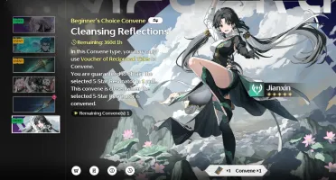Wuthering Waves Jiyan + Jianxin Banner De Escolha Disponivel