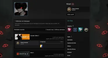 Conta CS2 e Gamersclub