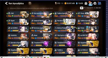 Conta Epic seven - mid game - lotada de ML e limitados