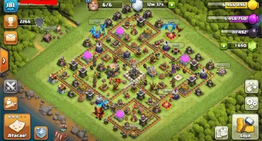 CONTA CLASH OF CLANS CV 11 (99% FULL) (MUITO BARATO)