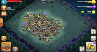 CONTA CLASH OF CLANS CV 11 (99% FULL) (MUITO BARATO)