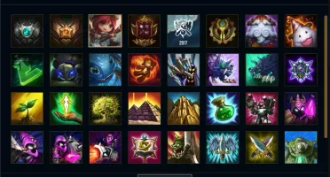 Conta PRATA 2 com borda + Skins