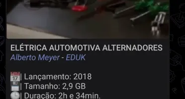 Curso de Elétrica de Alternadores Automotivos