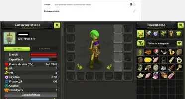 CONTA DOFUS TOUCH BRUTAS - CRA 179