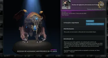 Conta Dota 2 Divine 5K Mmr Com Arcana, Persona, Imortais Etc