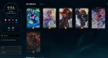 conta league of legends