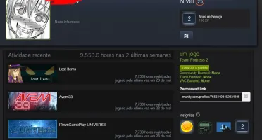 Conta CSGO PRIME com 8k de horas, lvl 25 steam