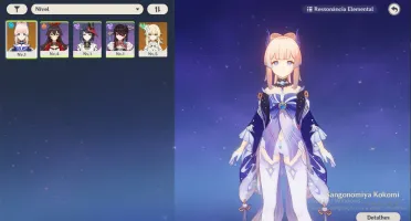 CONTA COM KOKOMI / AR 5 / GENSHIN IMPACT