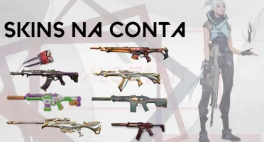 CONTA VALORANT - MAIS DE 700 REAIS EM SKINS