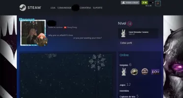 CONTA STEAM NIVEL 12 - CSGO AGUIA E AKX BD