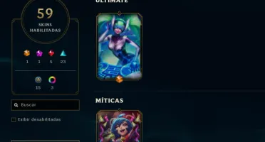 CONTA LOL - LVL 293 - 128 Champions - 59 Skins - FULL ACESSO