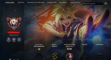 CONTA LOL - LVL 293 - 128 Champions - 59 Skins - FULL ACESSO