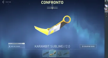 Conta Valorant do beta Imortal 1 com skins