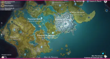 [AR 42] Ganyu e Zhongli + Arco de Amos E Perfuradora Prismat