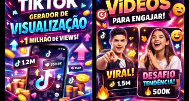 TikTok Gerador de Visualização + Videos para engajar!