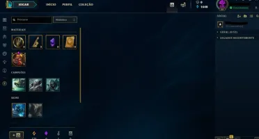 Conta de league of legends gold 2