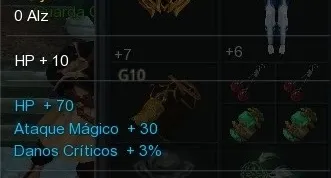 Conta Cabal AA e GL