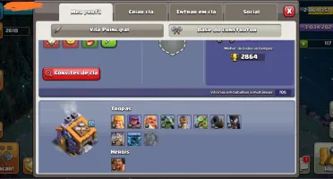 Conta de Clash of clans Cv13 semi-full