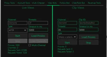 Twitch Workshop 2023 view bot