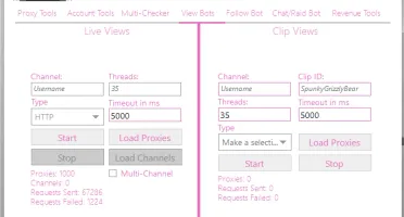 Twitch Workshop 2023 view bot