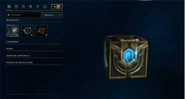 CONTA LEAGUE OF LEGENDS GOLD 1 2017