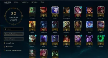 CONTA LEAGUE OF LEGENDS GOLD 1 2017