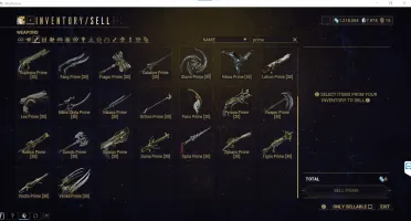 Conta Warframe MR 20 + 7,9k PLATINA