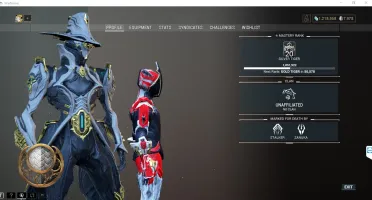 Conta Warframe MR 20 + 7,9k PLATINA