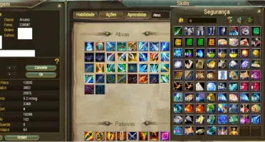 Vendo Contas no serve-br: Acardia SK 200k + 2 EA