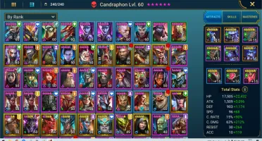 RAID SHADOW LEGENDS, CONTA END GAME 80M CB UNM