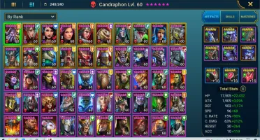 RAID SHADOW LEGENDS, CONTA END GAME 80M CB UNM