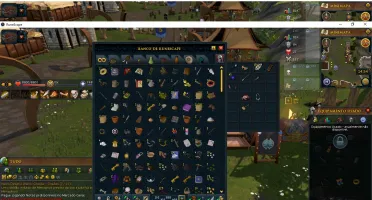 Vendo conta antiga no Runescape