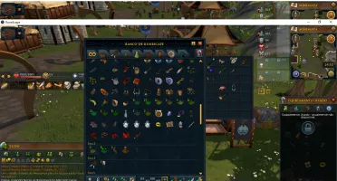 Vendo conta antiga no Runescape