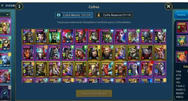 Conta top raid shadow legends