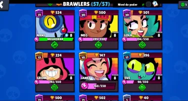 Brawl Stars - Todos os Brawlers - 28k Troféus