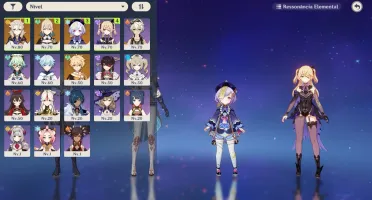AR47 NA - Albedo + Qiqi + Jean + Fichl C6 + Armas 5*