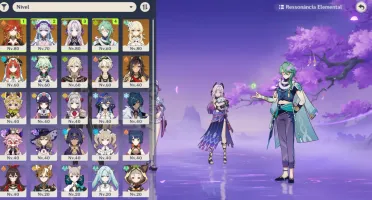 AR50 –Mavuika com BIS+Mizuki+Citlali+Nilou+Baizhu+Dehya e +