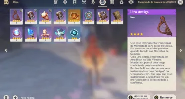 AR50 –Mavuika com BIS+Mizuki+Citlali+Nilou+Baizhu+Dehya e +