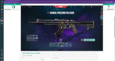 Conta Riot[Valorant + LOL] Com pacote kuronami, etc.