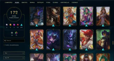 Conta League of Legends esmeralda 1